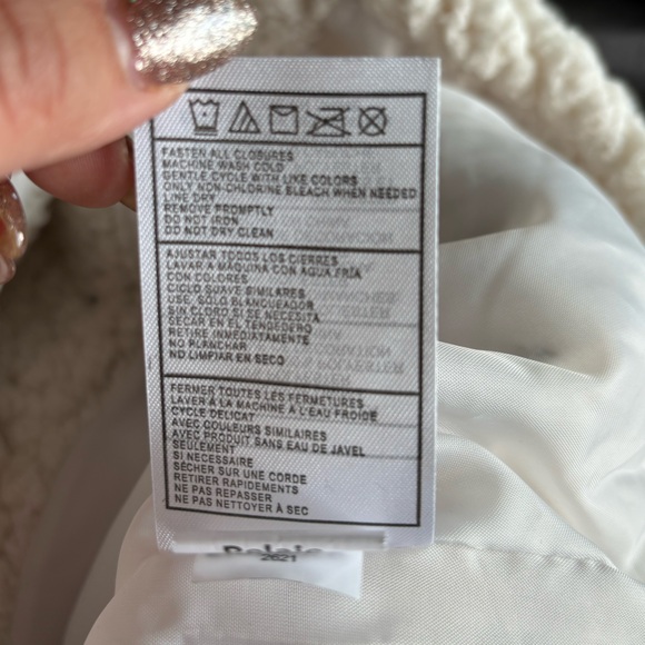 Women’s Fuzzy Hooded Coat - Picture 5 of 5